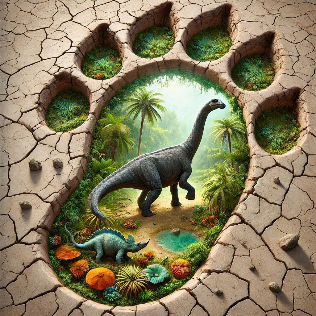 Dino Footprints (2)