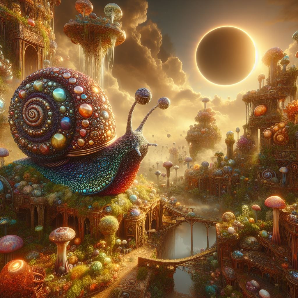 Alternate history: alien gemstone snail benefactor Series