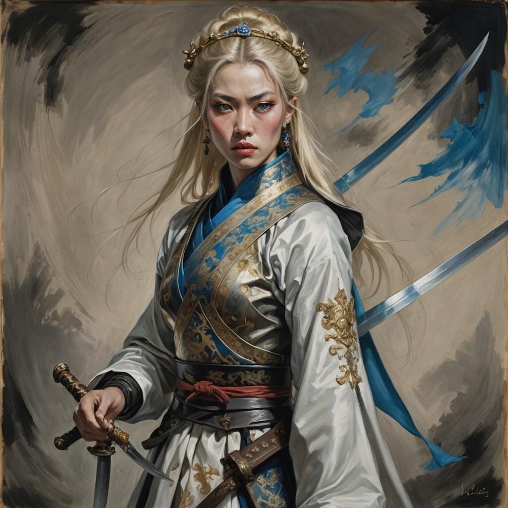 Chaos swordswoman