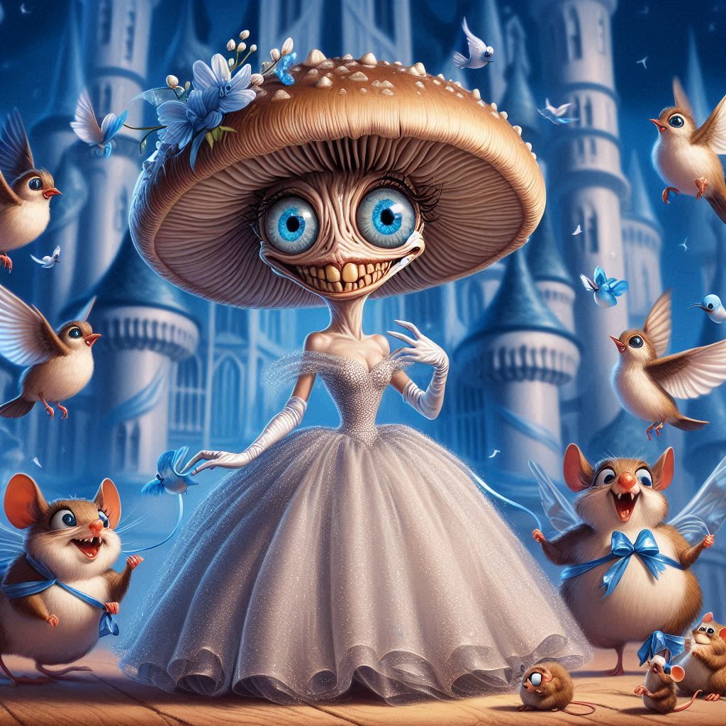 I'll be the Portabella of the Ball!