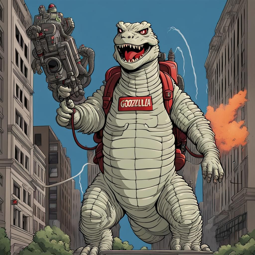 godzilla ghostbuster