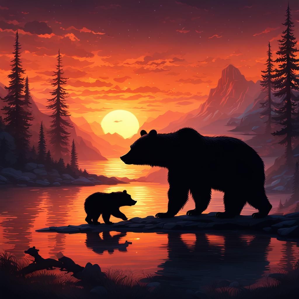 Mama Bear  by @DarkCelladore 