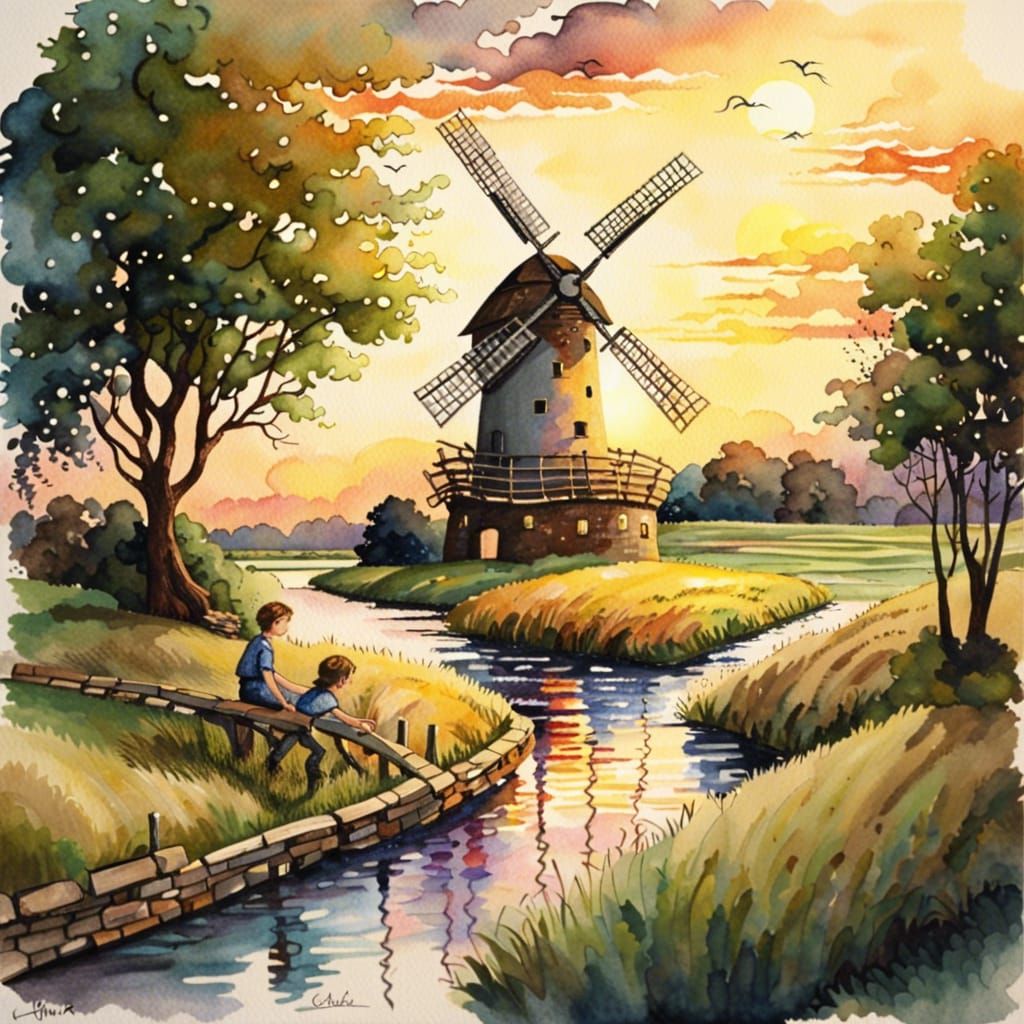 Countryside Summer Vacation  by @Colvin