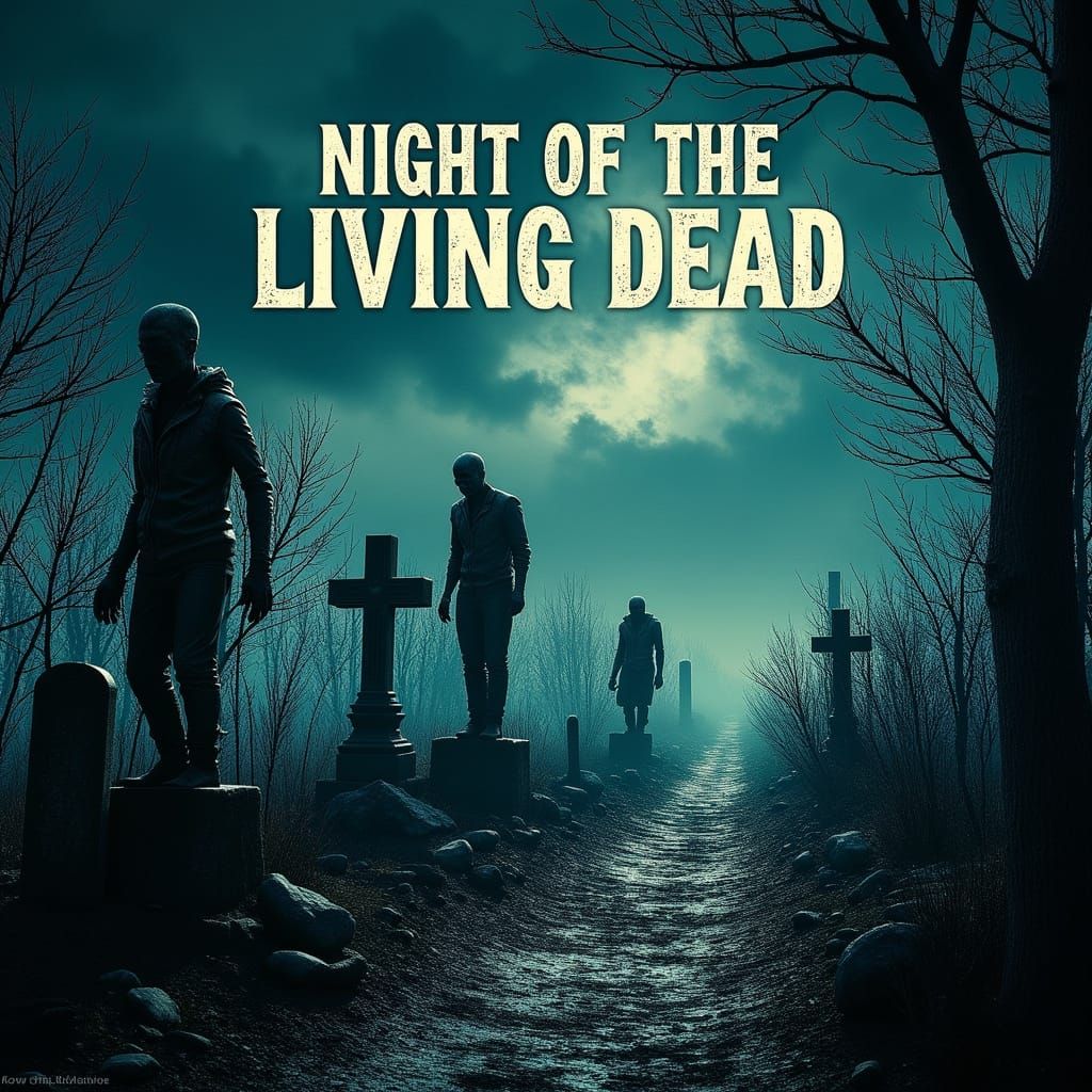 "Night of the Living Dead"  by @SallyAB
