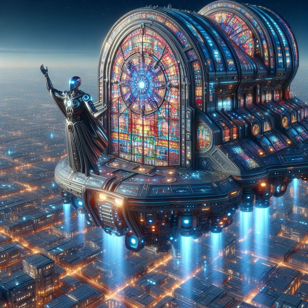 The Cyborg Church of Futurism
