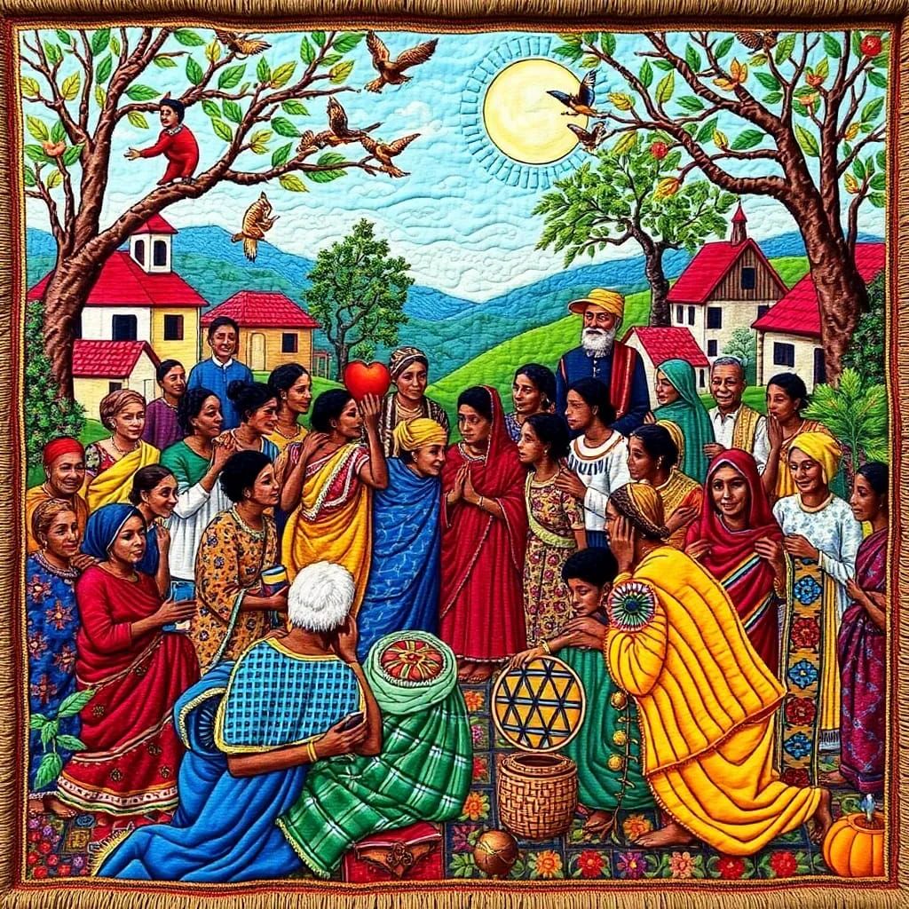 the saving of one, we cradle the salvation of all