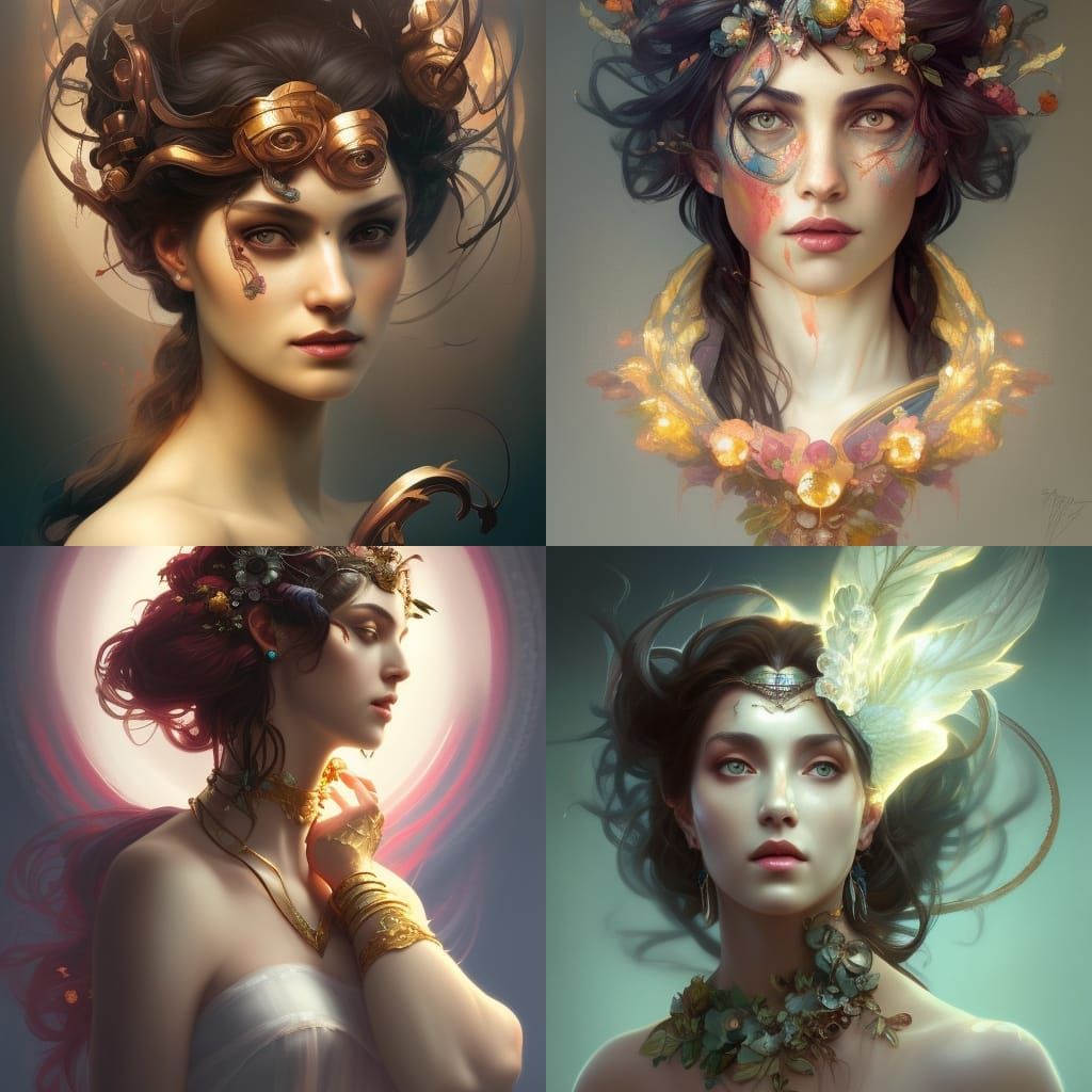 IMMORTAL PERSEPHONE - AI Generated Artwork - NightCafe Creator