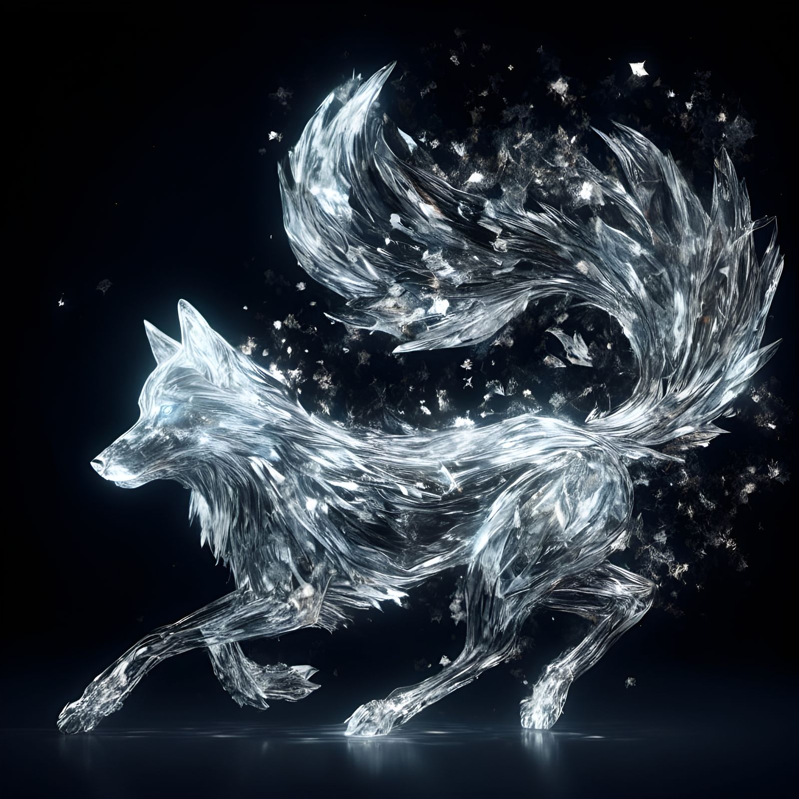 crystal wolf