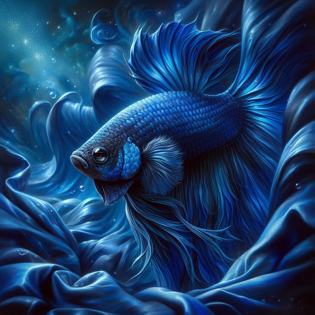 Blue robe