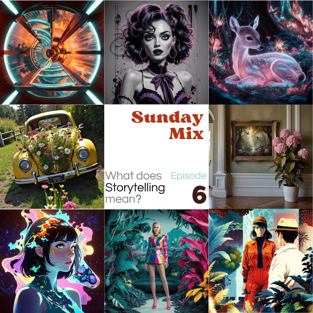 SundayMix Creative Mashup // What Does Storytelling mean?
