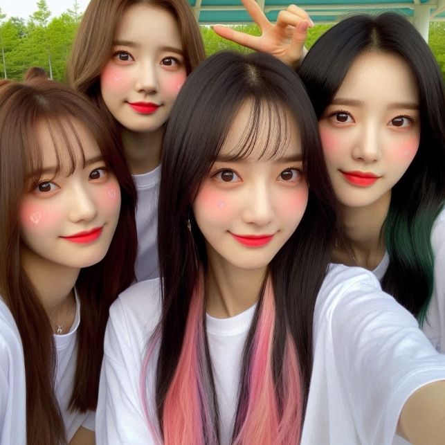 me & my girls for girls night~ π still need three more