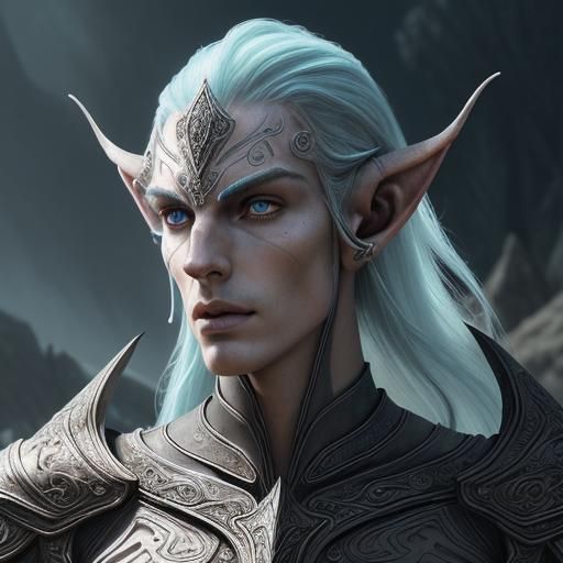 Altmer male, elder scrolls high elf - AI Generated Artwork - NightCafe ...