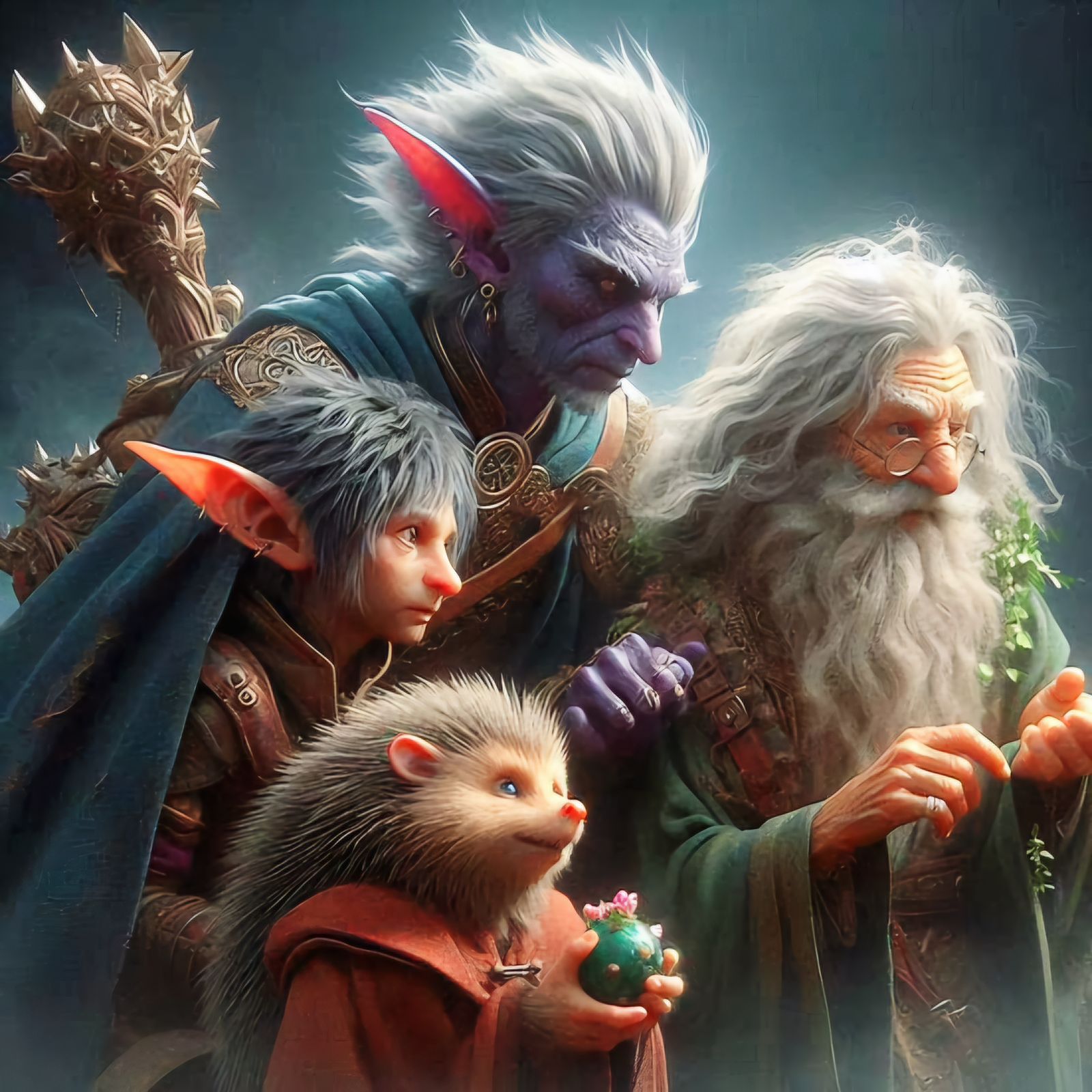 A motley group of questers