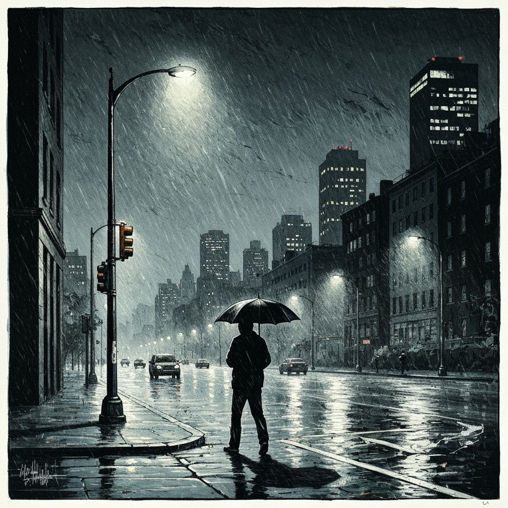 Look out the window - the wind
The stench
And the city sighed lightly
Our big city
Yours and mine
We ...  by @VM