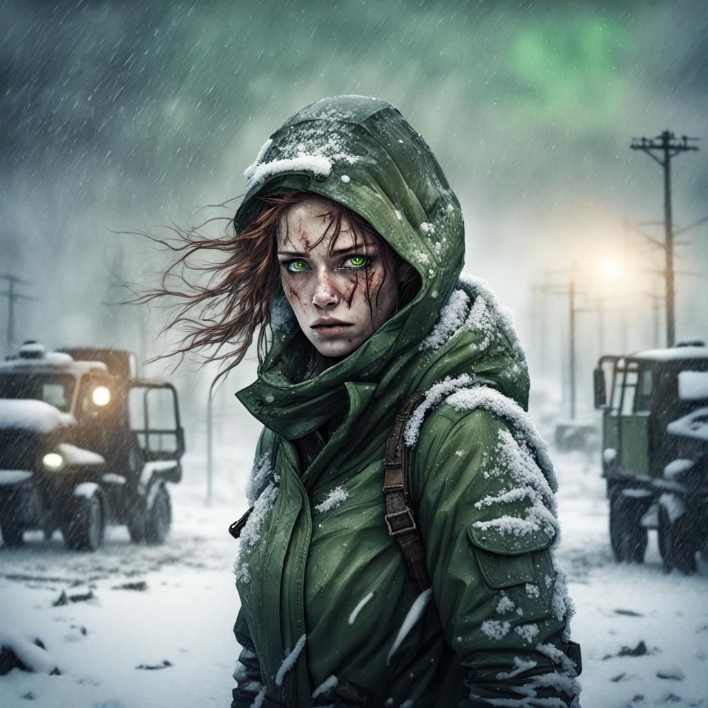 Looking for survivors   by @GreenNails 