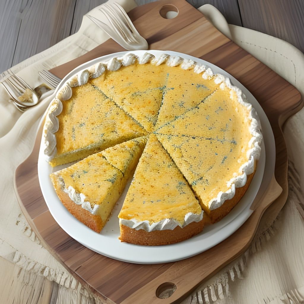 AI Interpretation of a Cheese Cake