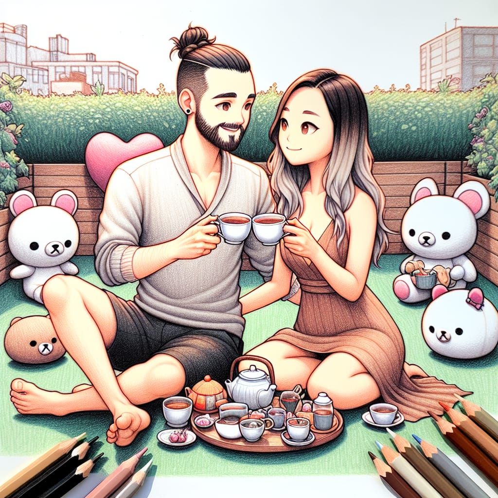 cute tea date