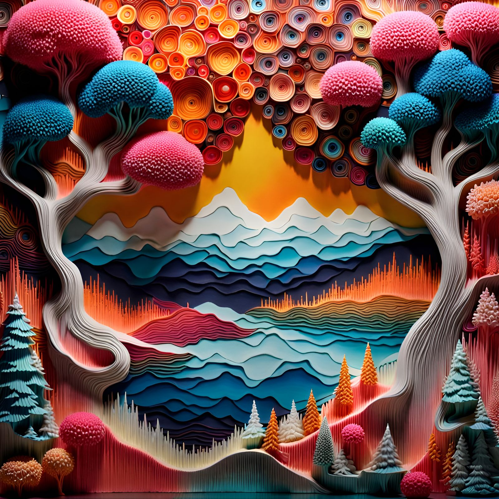 Textured land  by @Etolane