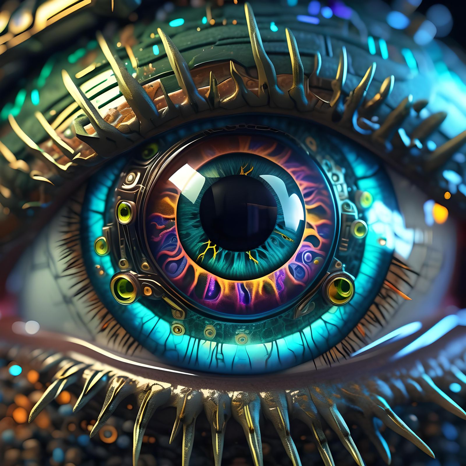 Cybernetic Vision   by @Jean Van Rensburg