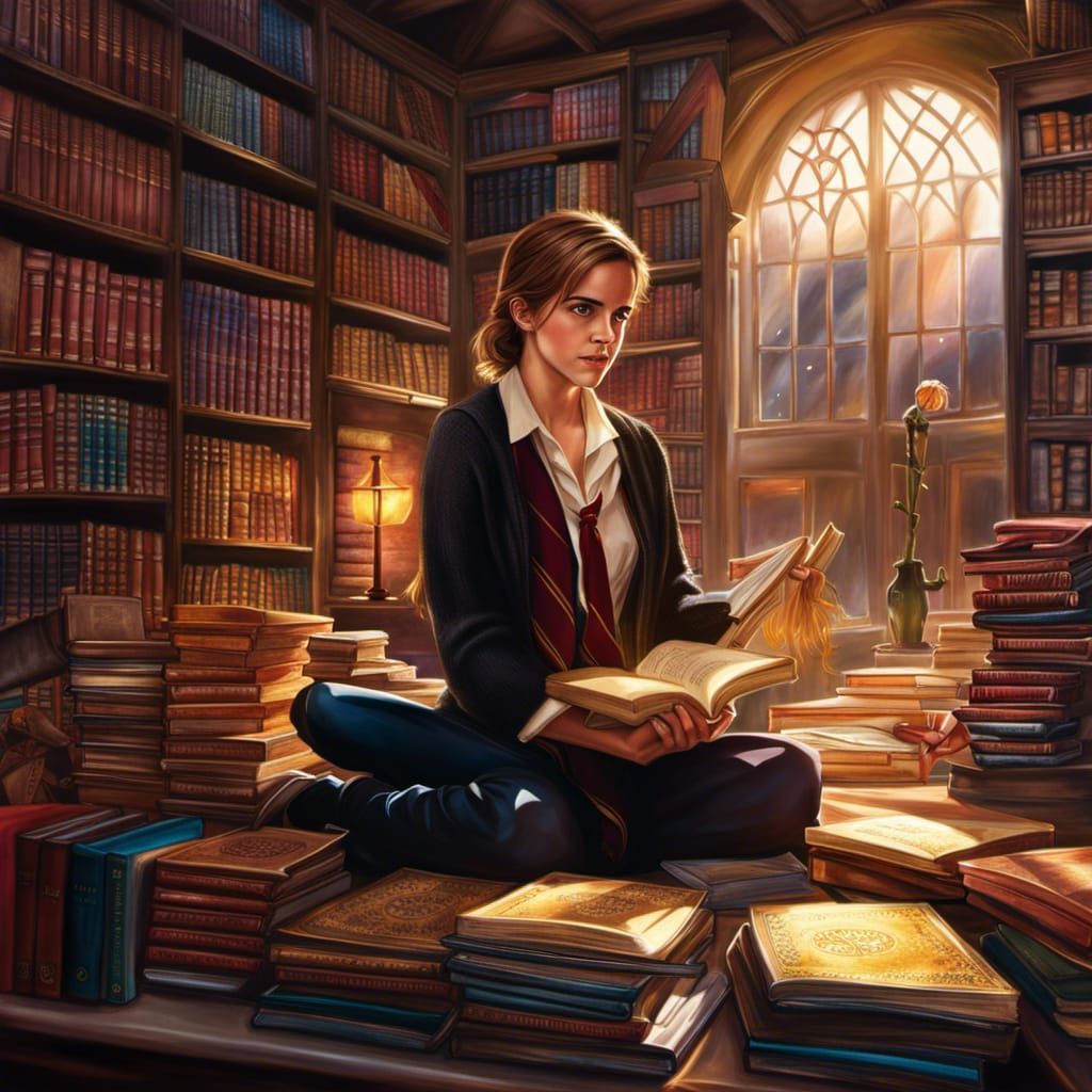 Emma Watson - AI Generated Artwork - NightCafe Creator