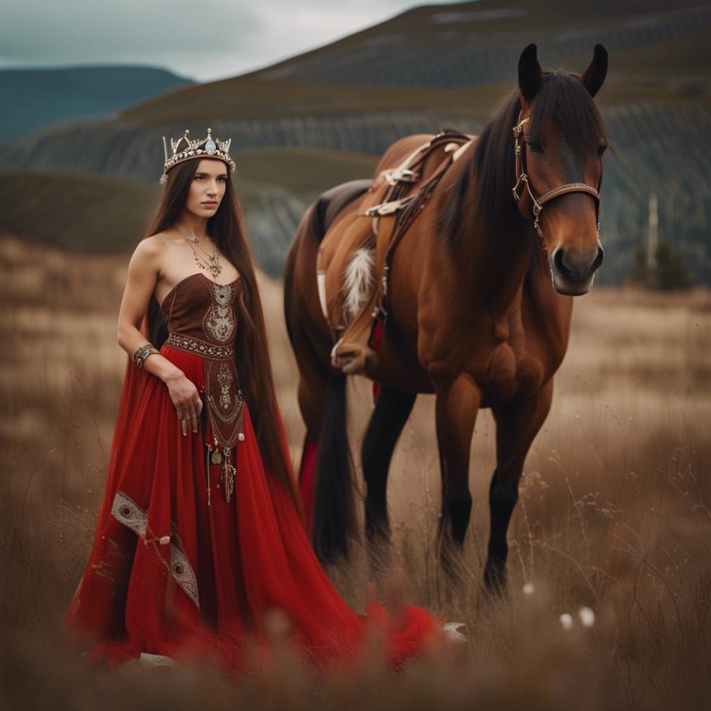 Beautiful scandinavians goddess