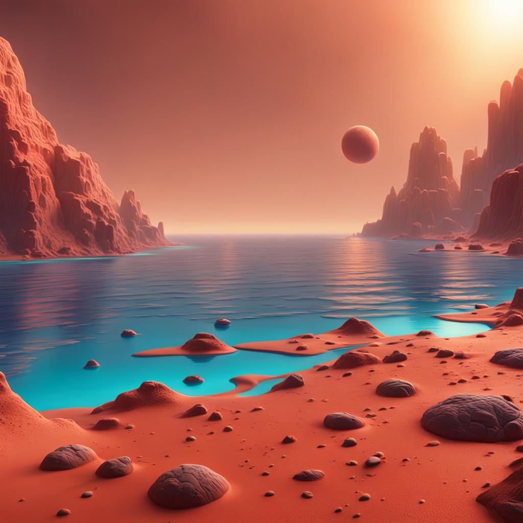 ocean on mars