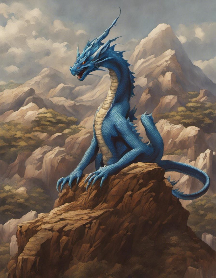 Blue dragon