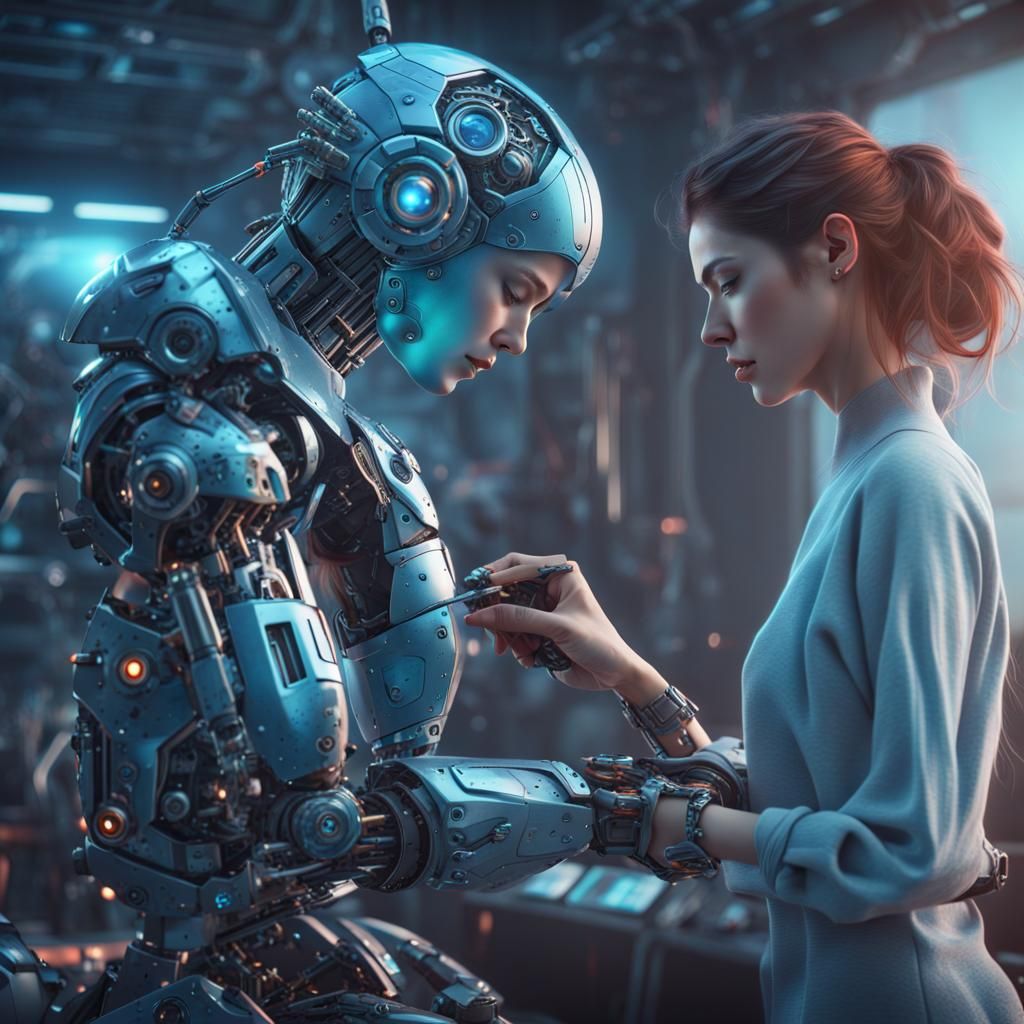 I Robot, Heal Thyself  by @ZenAmoreNC