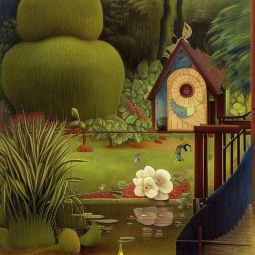 Miroir ouvert sur ces oiseaux uniques Qui tremblent d'aise à...