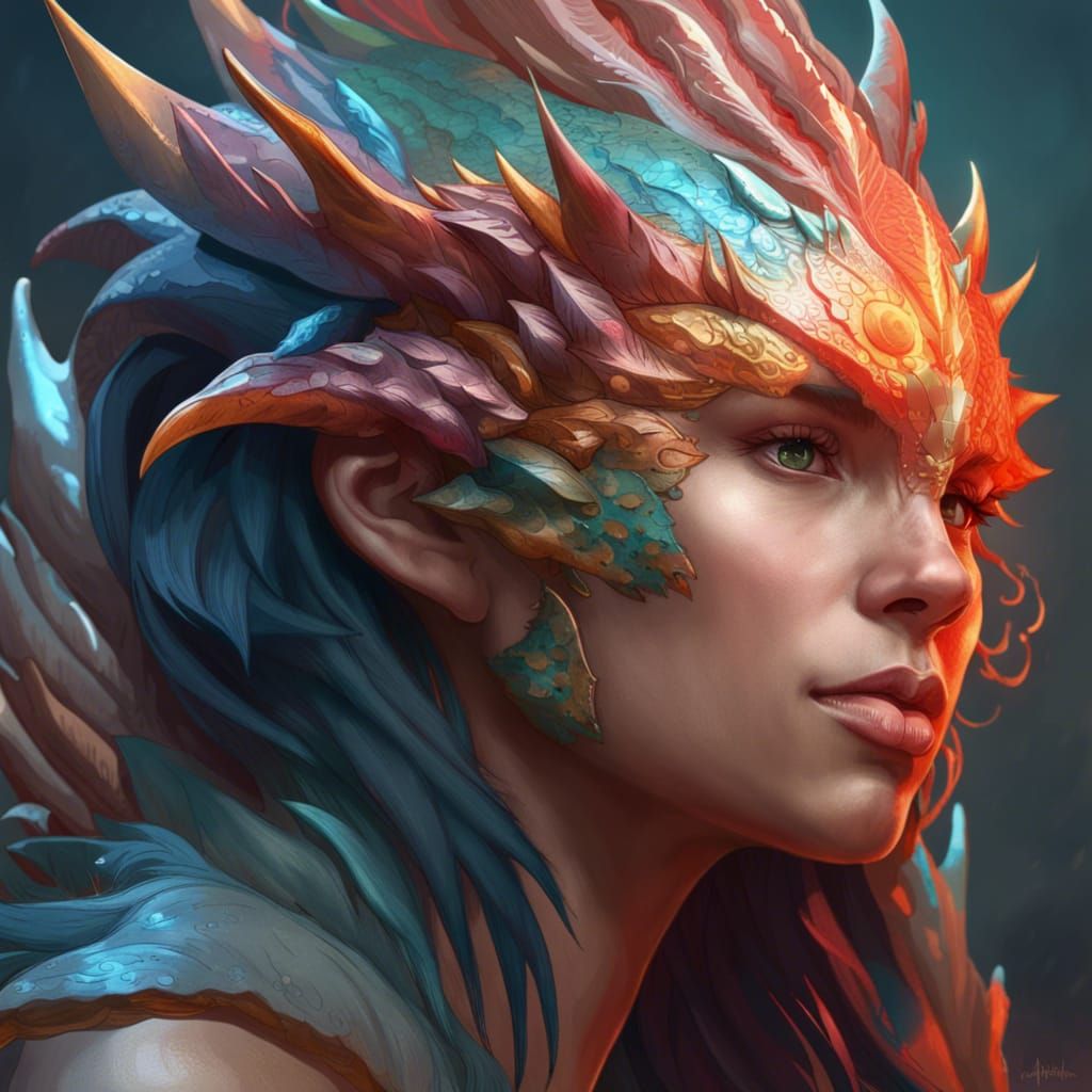 Human dragon hybrid