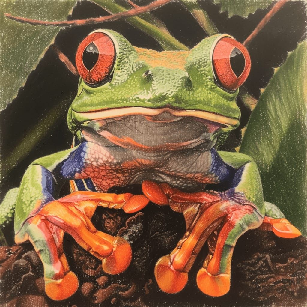 Red-Eyed Tree Frog