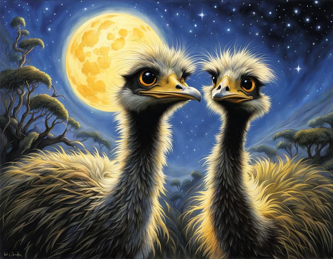 Emu  by @iliba