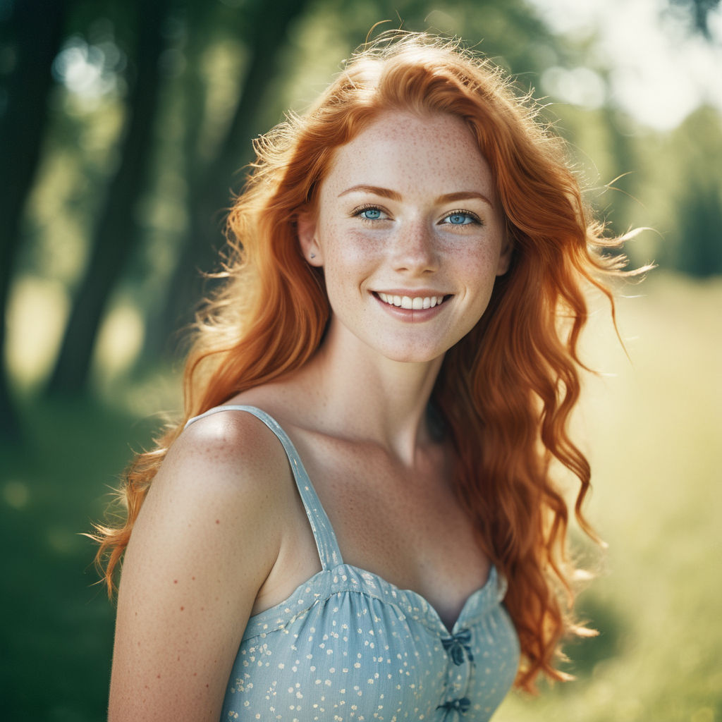 Beautiful smiling young woman