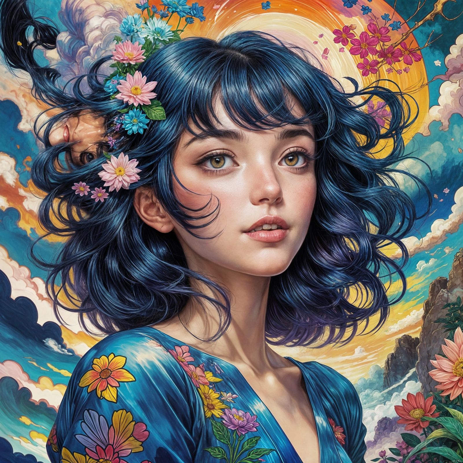 The Colorful Portrait