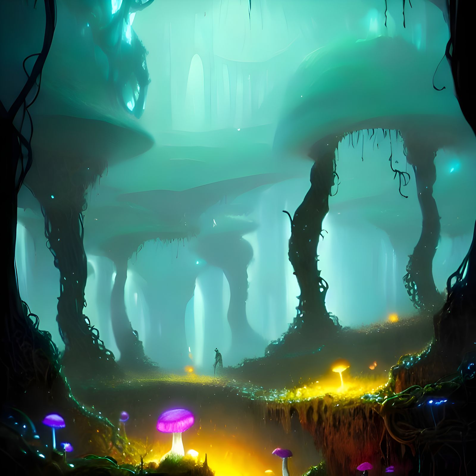 Underground Forest
