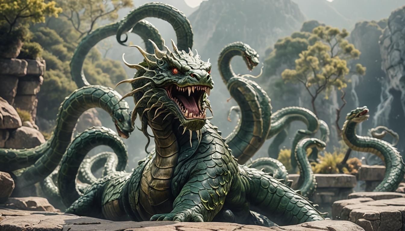 Hydra  by @TavyPrint