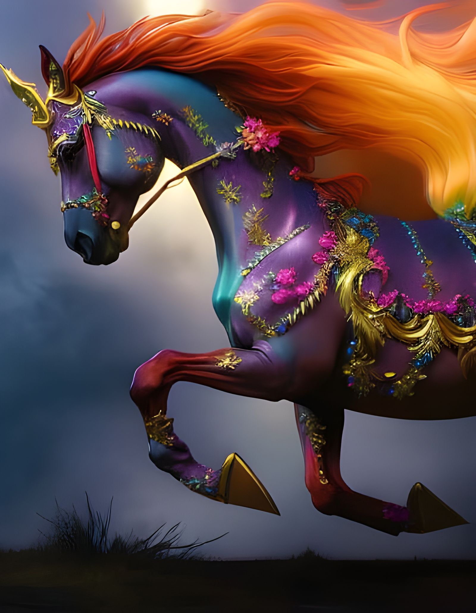 Carousel Unicorn  by @HRH Eruraviel