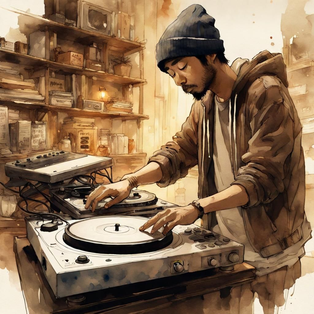 Real Hip-Hop Style: Making the Beats  by @Curiously