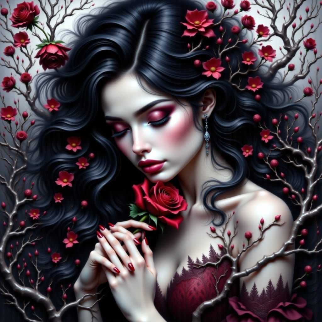 <lora:Acrylic Painting:1.0>