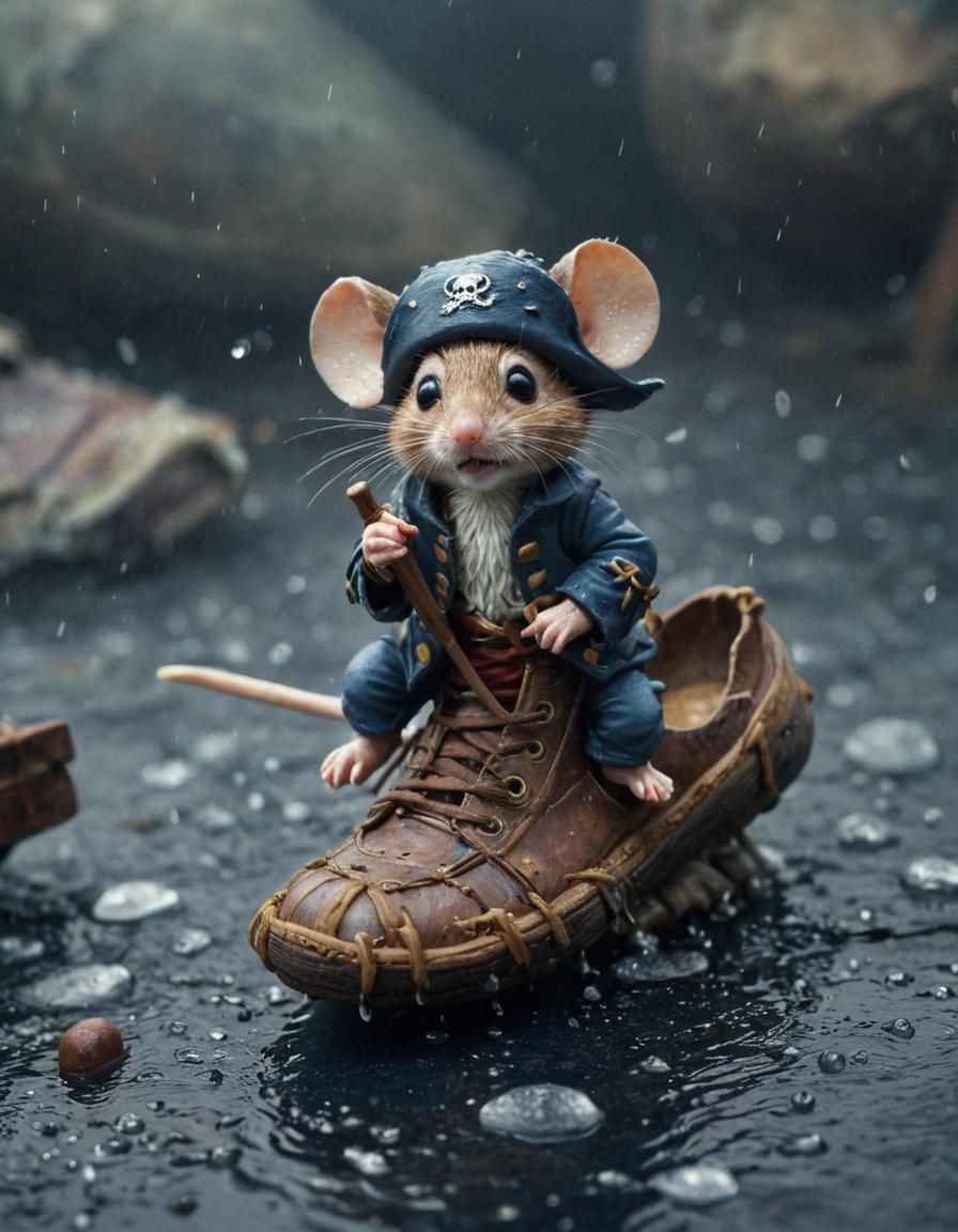 Pirate Mouse  by @Happy Guy