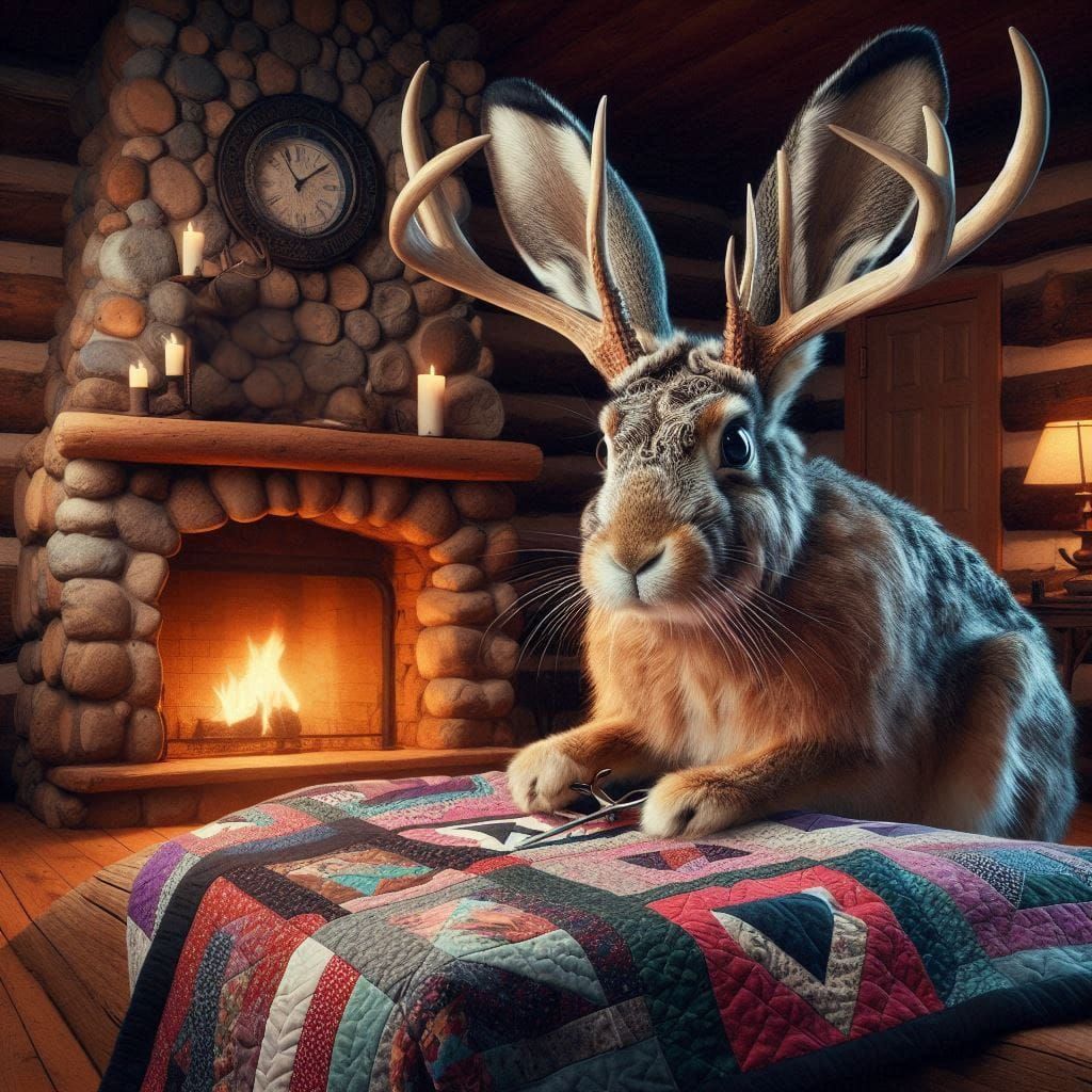 Jackalope Patchwork Quilting