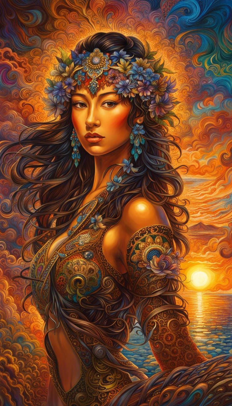 Emerging Goddess