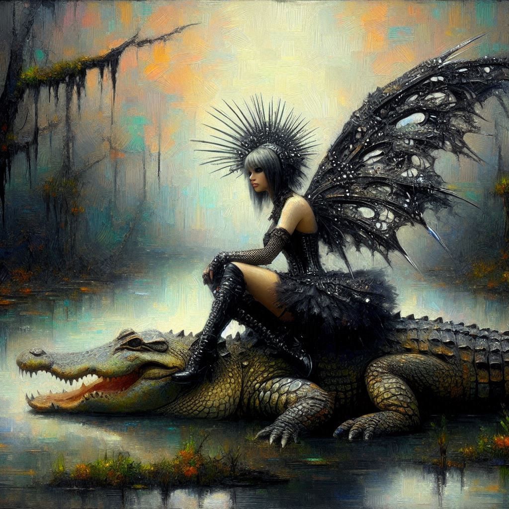 Dark Fairy and Friend