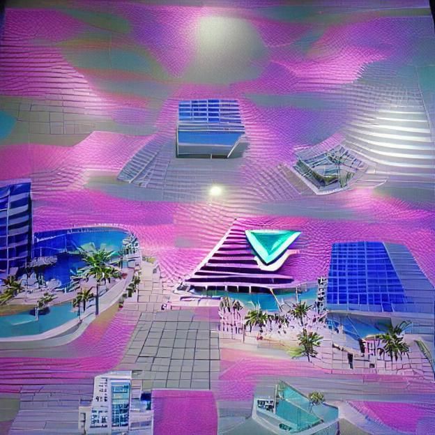 Vaporwave Plaza