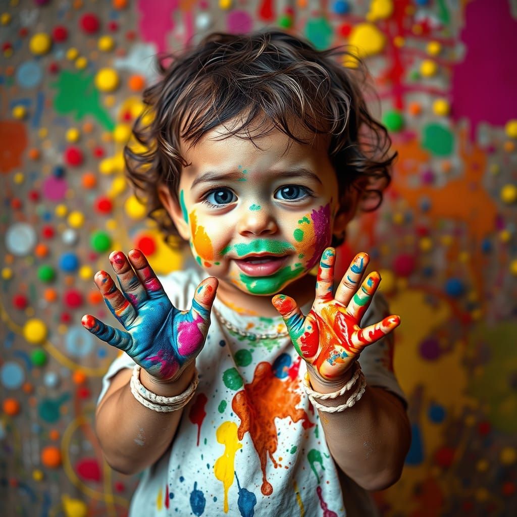 Finger Painting Fun!!!!  by @Kimber