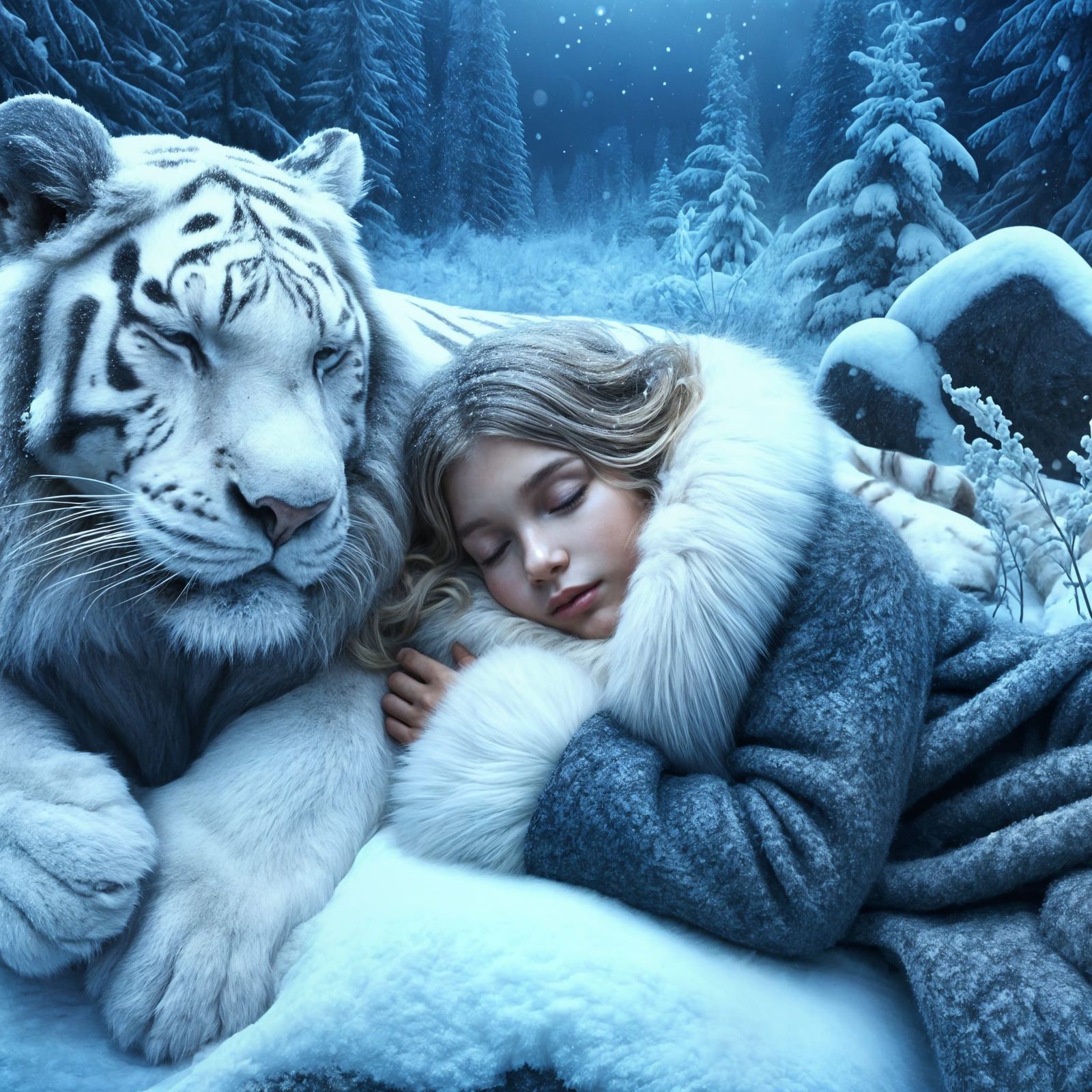 Sleeping beauties - unusual friends  by @OneMich01