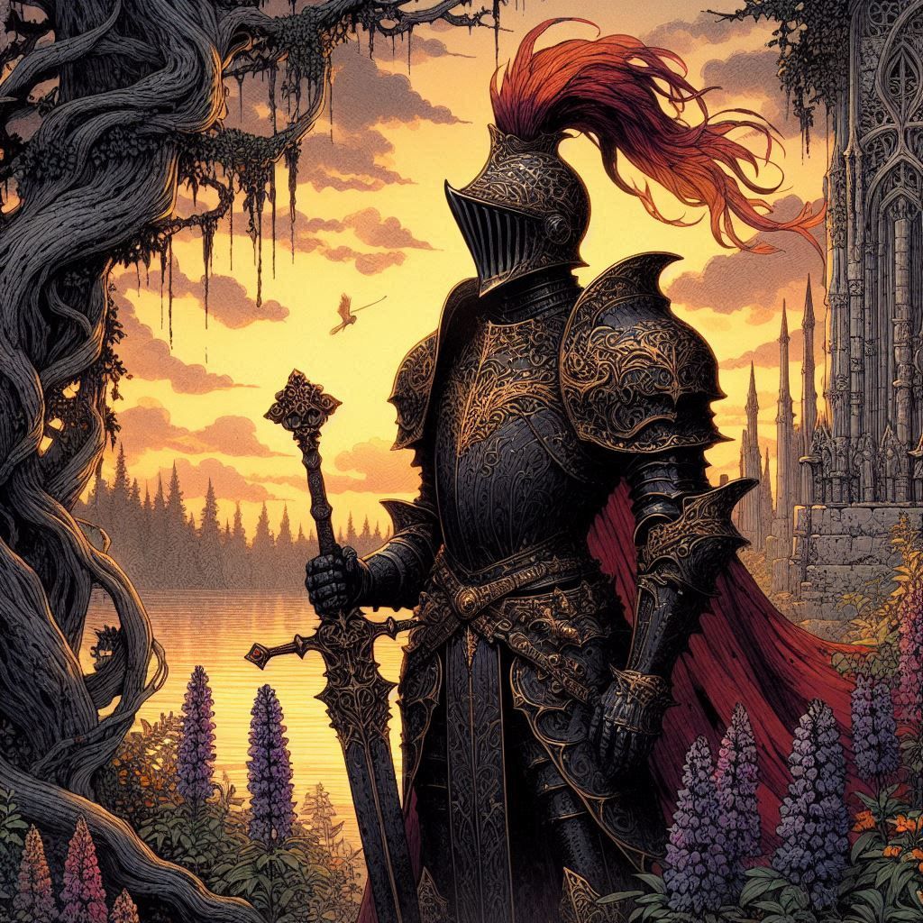 Sir Knight, forgot his name