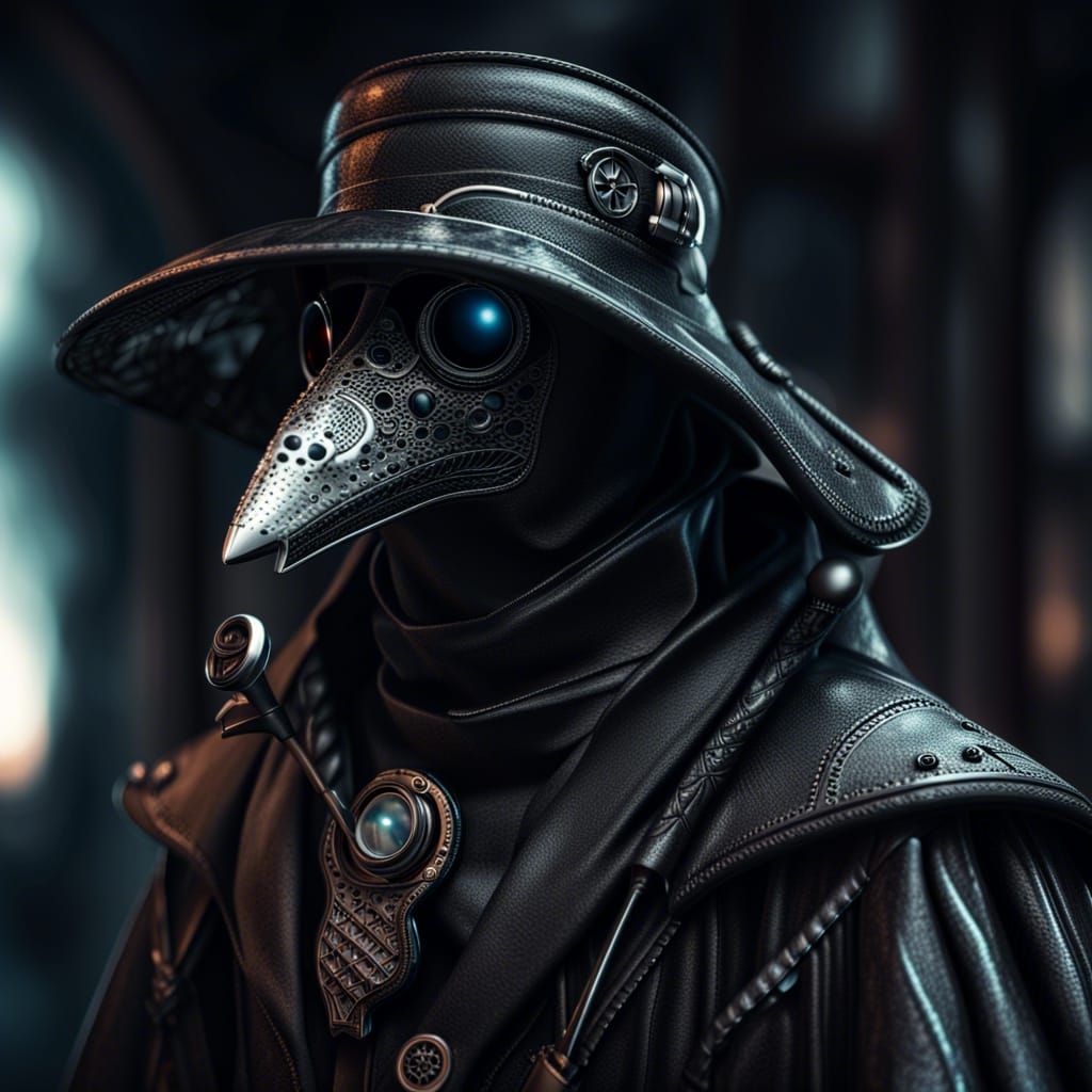 Futuristic Plague Doctor 