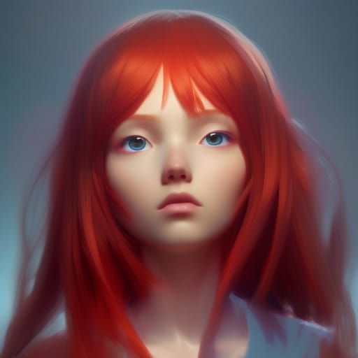 Innocent red - AI Generated Artwork - NightCafe Creator