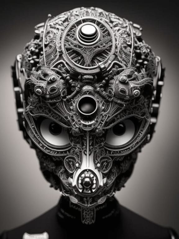 Black and White Ornaments